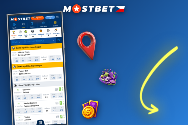 Uvítací bonus 125 % dostupný přímo v Mostbet aplikaci při první registraci